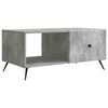 vidaXL Mesa de centro Cinzento Cimento 90 x 50 x 40 cm