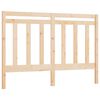 vidaXL Cabeceira de cama 126x4x100 cm pinho maci&ccedil;o