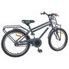vidaXL Bicicleta Infantil 20 Polegadas para 6-11 Anos Cinza Escuro