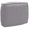 vidaXL Almofada Cinzeto 50 x 40 x 12 cm Tecido Oxford