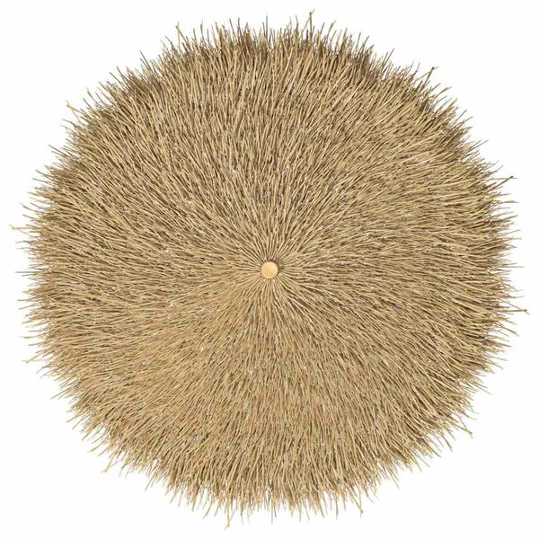 vidaXL Guarda-chuva Tiki com dossel de folha de bananeira 180 cm Bambu