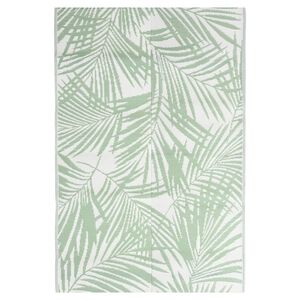 vidaXL Tapete de exterior 190x290 cm ARAKIL PP verde