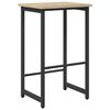 vidaXL Banco de bar Carvalho Sonoma 40 x 32 x 74 cm
