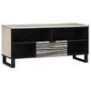 vidaXL Unidades de TV 100 x 33 x 46 cm Branco Derivados de Madeira