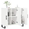 vidaXL Aparador 90x34x80 cm derivados de madeira branco