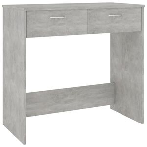 vidaXL Secret&aacute;ria 80x40x75 cm derivados de madeira cinzento cimento