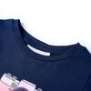 T-shirt infantil azul-escuro 116