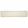 vidaXL Travesseiro de palete Creme 180 x 40 x 8 cm Tecido Oxford