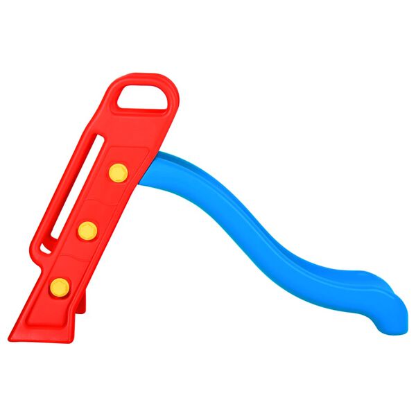 vidaXL Escorrega infantil dobrável 135 cm multicolor