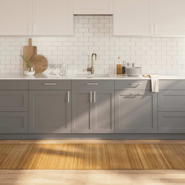 vidaXL Tapete retangular 80x1000 cm bambu cor natural