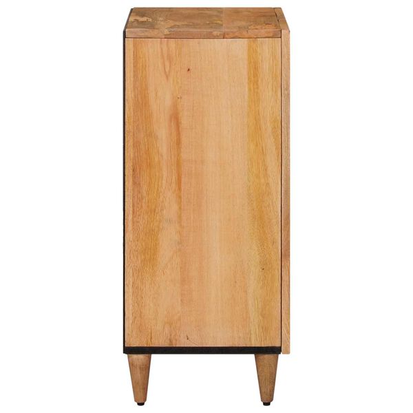 vidaXL Buffet Natural 60 x 33,5 x 75 cm Madeira de manga maci&ccedil;a