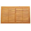 vidaXL Tampo de Mesa &Oacute;leo Natural 120 x 70 x 2 cm