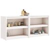 vidaXL Arm&aacute;rios de cozinha para exterior MEPPEL 2 pcs pinho maci&ccedil;o branco