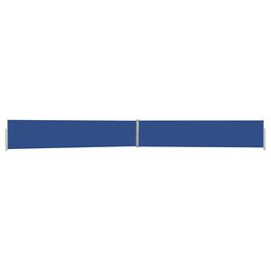 vidaXL Toldo lateral retr&aacute;til para p&aacute;tio 140x1200 cm azul