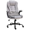 vidaXL Cadeira de escrit&oacute;rio veludo cinzento-claro