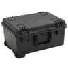 vidaXL Mala de viagem port&aacute;til 54x41,5x29 cm PP preto