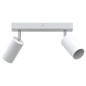 vidaXL Foco de teto Branco 26 x 5.5 x 16.5 cm Aço