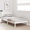 vidaXL Estrutura da Cama com cabeceira Branco 100 x 200 cm