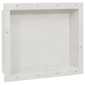 vidaXL Habit&aacute;culo de chuveiro 41x51x10 cm branco mate
