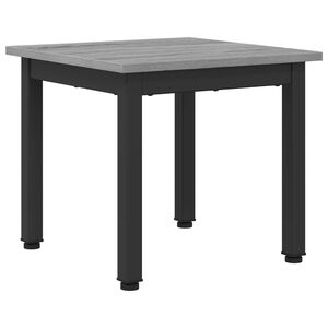 vidaXL Mesa de centro Cinza Sonoma 40 x 40 x 36 cm