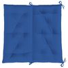 vidaXL Almofad&atilde;o p/ banco de jardim 100x(50+50)x7cm tecido oxford azul