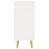 vidaXL Aparador 90x30x72cm derivados de madeira branco/carvalho sonoma