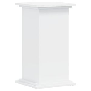 vidaXL Suporte para plantas 33x33x60 cm derivados de madeira branco