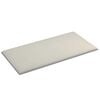 vidaXL Cabeceira de Parede 12 pcs Creme 30 x 15 cm Veludo