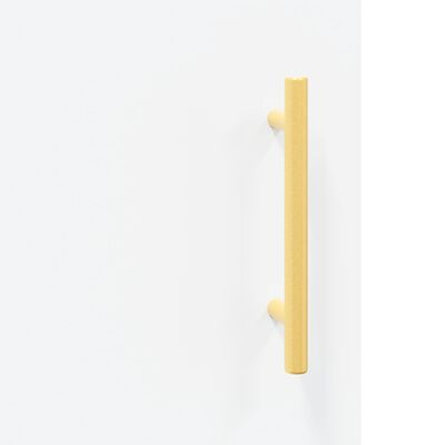 vidaXL Mesa cabeceira 40x40x50 cm derivados de madeira branco