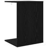 vidaXL Mesa Lateral Carvalho Preto 45 x 40 x 62,5 cm