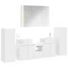 vidaXL Conjunto de M&oacute;veis para Banheiro 6 unid. Branco