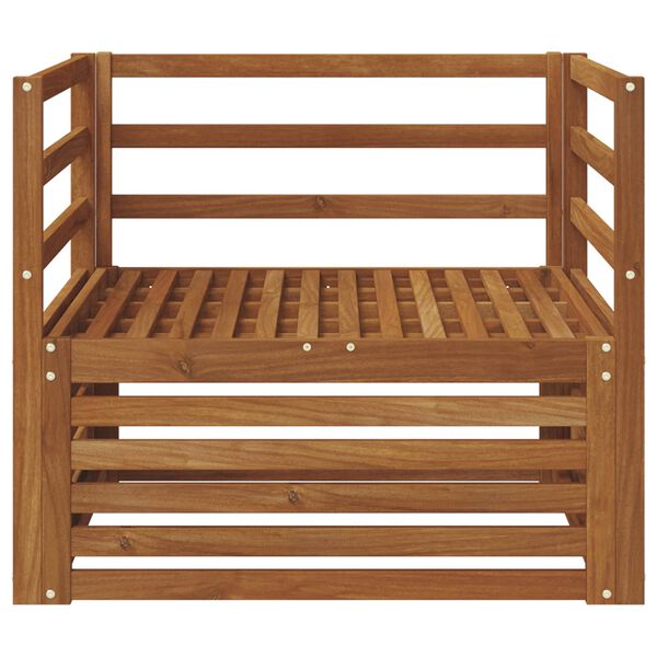 vidaXL 2 Pe&ccedil;a Sof&aacute; com Bra&ccedil;os Natural