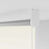 vidaXL Persiana de enrolar 130x175 cm largura tecido 126,6cm poli&eacute;ster
