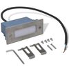 vidaXL Luzes LED embutidas para escadas 6 pçs 44x111x56 mm