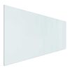 vidaXL Placa de Vidro para Lareira Transparente 120 x 50 cm Vidro