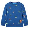 Sweatshirt para crian&ccedil;a azul-escuro mesclado 116