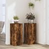 vidaXL Suportes p/ plantas 2 pcs 30x30x70 cm derivados de madeira