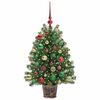 vidaXL &Aacute;rvore de Natal Artificial com 150 LEDs Verde 95 cm PE e PVC