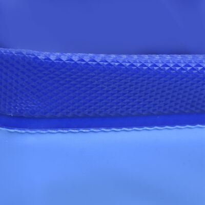 vidaXL Piscina para cães dobrável 300x40 cm PVC azul