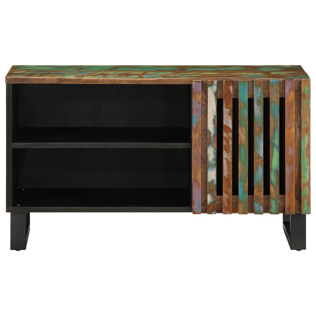 vidaXL Móvel de TV 80x34x46 cm madeira de acácia maciça