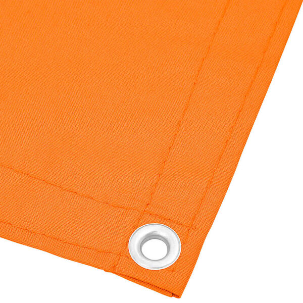 vidaXL Tela de varanda 90x700 cm 100% poli&eacute;ster oxford laranja