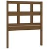 vidaXL Cabeceira de cama 105,5x4x100 cm pinho maci&ccedil;o castanho mel