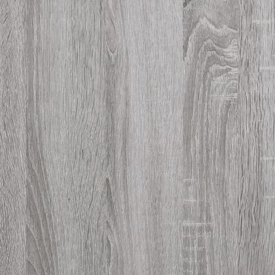 vidaXL Sapateira 102x36x60 cm derivados de madeira cinzento sonoma