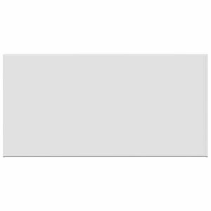 vidaXL Soleira de Janela Branco 100 x 40 x 4,5 cm PVC