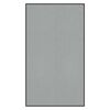 vidaXL Capacho 115x200 cm cinzento