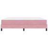 vidaXL Cama Box com colch&atilde;o Rosa 180 x 210 cm tecido
