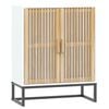 vidaXL Aparador 60x30x75 cm derivados de madeira branco