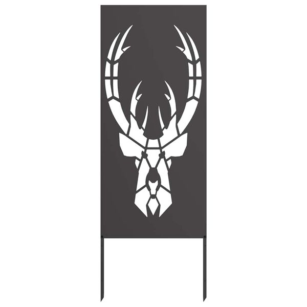 vidaXL Tela de Privacidade para Jardim Preto 50 x 140 cm