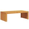 vidaXL Mesa Lateral Castanho 110 x 55 x 35 cm Madeira S&oacute;lida de Ac&aacute;cia