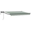 vidaXL Toldo retr&aacute;til manual com LEDs 3,5 x 2,5 m